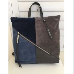 Innue Italy Leather Suede Backpack Handbag Charm